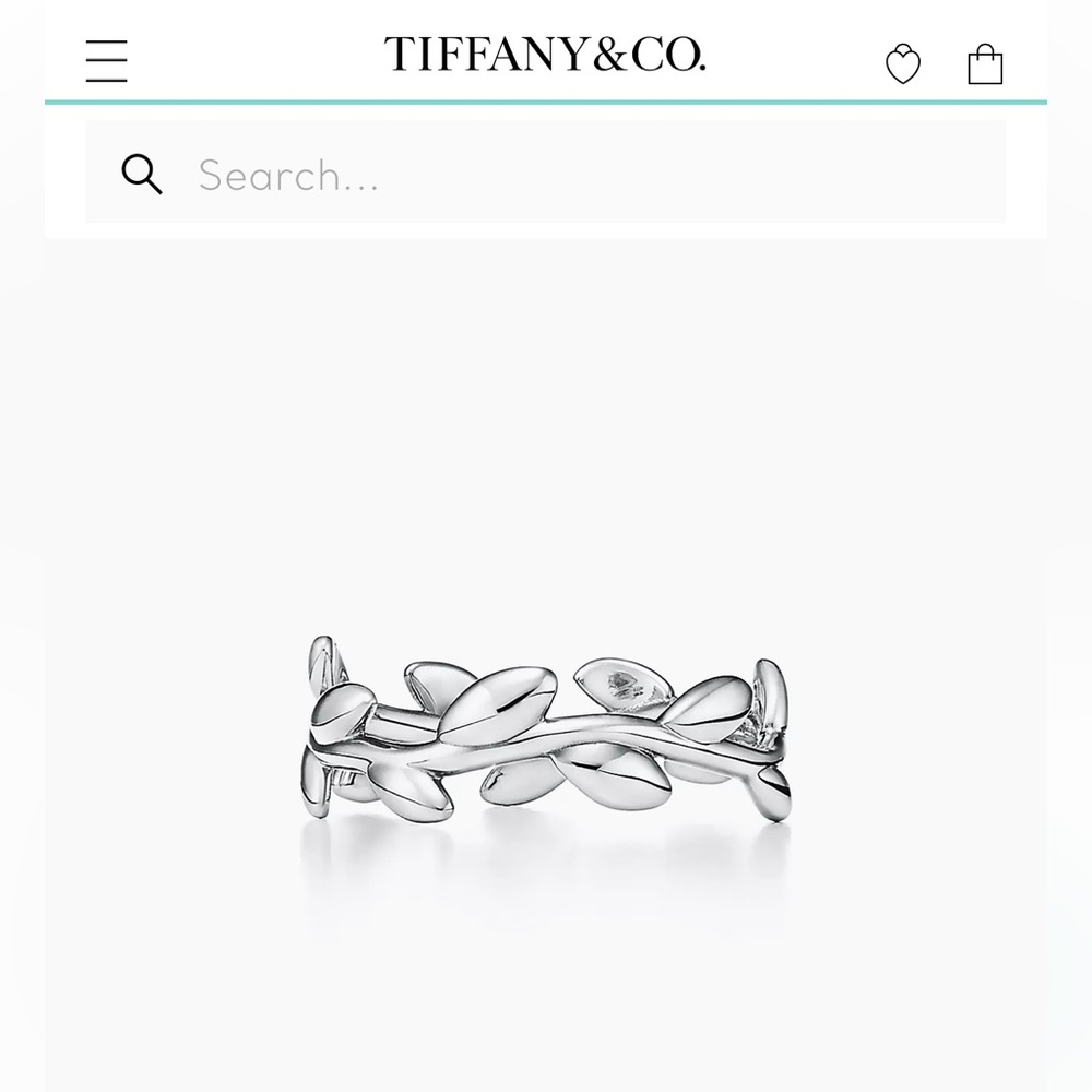 COPY - Tiffany’s Olive Leaf Band Ring Sz6